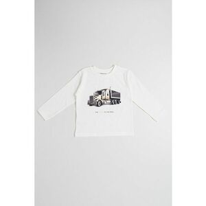 Bluza cu imprimeu grafic - Alb/Negru stins imagine