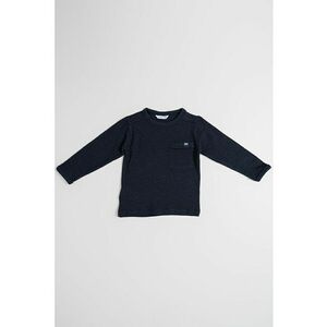 Bluza cu buzunar pe piept - Albastru ultramarin imagine