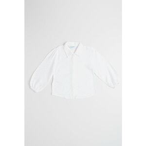 Camasa cu model stralucitor - Alb/Argintiu imagine