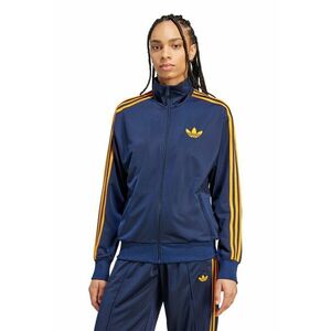 Bluza de trening cu logo si fermoar Firebird - Albastru inchis/Galben pai imagine