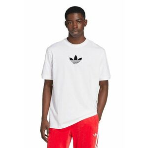 Tricou lejer de bumbac cu logo - Negru/Alb murdar imagine