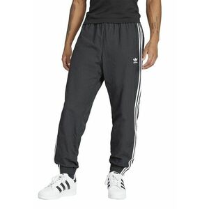 Pantaloni de trening cu terminatii cu fermoar Firebird - Alb/Negru imagine