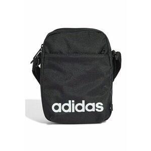 Geanta crossbody cu logo contrastant - Alb/Negru imagine