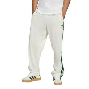 Pantaloni de trening cu slit cu fermoar la terminatii Firebird - Verde/Alb murdar imagine