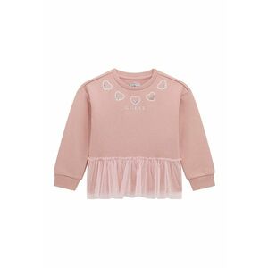 Bluza de trening cu garnitura cu tul - Roz prafuit imagine