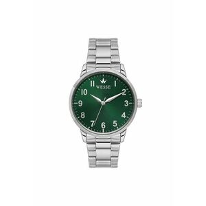 Ceas 41x46mm - otel gri metalizat - quartz imagine