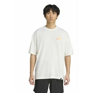 Tricou lejer cu imprimeu grafic pe partea din spate - pentru antrenament - Galben pai/Alb murdar/Roz pal imagine