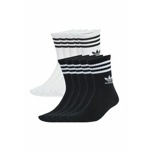 Set de sosete unisex cu logo - 5 perechi - Alb/Negru imagine