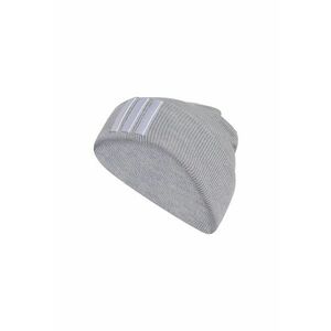 Caciula unisex cu logo brodat - Gri melange imagine