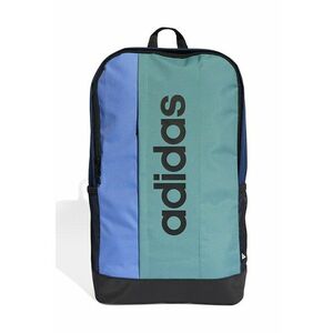 Rucsac colorblock cu imprimeu logo - Albastru inchis imagine