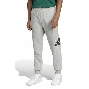 Pantaloni de trening regular fit cu buzunare - Gri melange imagine