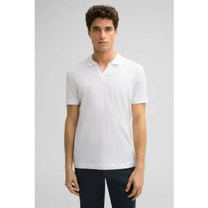 Tricou regular-fit polo - Alb imagine