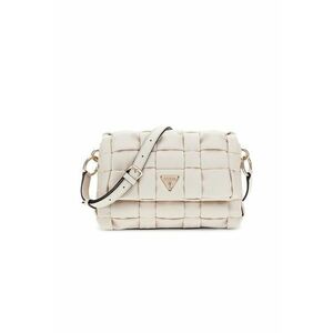 Geanta crossbody cu aspect impletit - Crem imagine