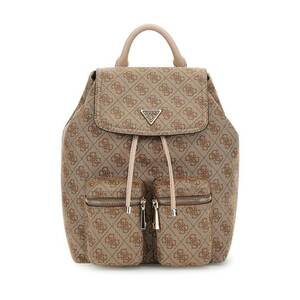 Rucsac cu model monograma Manhattan II - Maro deschis imagine