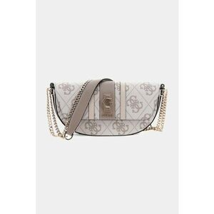 Geanta crossbody cu model logo - Gri deschis imagine