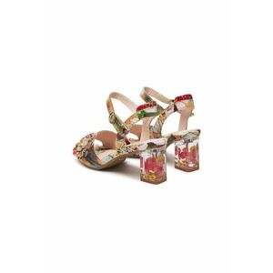 Sandale dama - LUCIEO 25 - Piele naturala - Multicolor imagine
