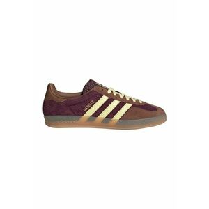 Pantofi sport low-cut cu garnituri din piele intoarsa Gazelle - Maro cognac/Galben imagine