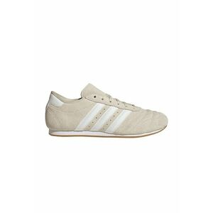 Pantofi sport low-cut cu garnituri din piele intoarsa - Bej deschis imagine