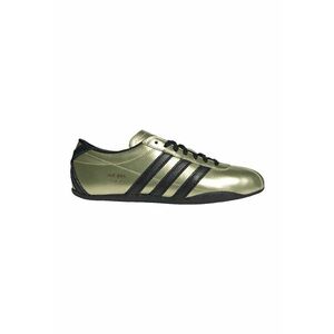 Pantofi sport low-cut din piele cu aspect metalizat Tokyo - Auriu/Negru imagine