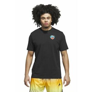 Tricou regular fit din bumbac pentru baschet - Negru imagine