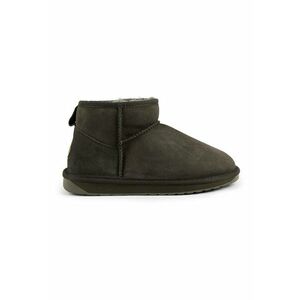 Ghete slip-on de piele intoarsa Stinger - Verde padure imagine