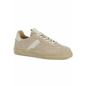 Pantofi sport bej din piele naturala - Bej imagine