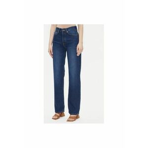Pantaloni dama PL204901EF12 - Bumbac - Albastru - Albastru imagine