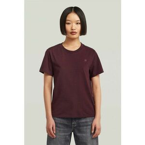 Tricou uni de bumbac organic - Violet tyrian imagine