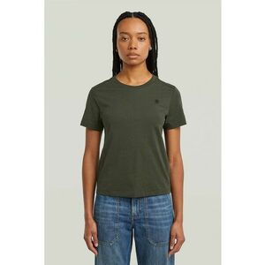 Tricou uni de bumbac organic - Verde sparanghel imagine