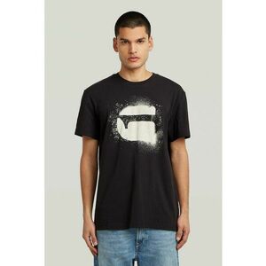 Tricou din bumbac organic - Negru/Alb murdar imagine