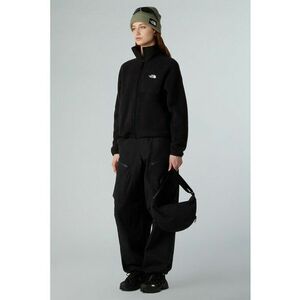 Bluza din material fleece pentru drumetii Yumiori Off-Peak - Negru imagine