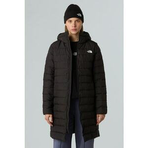 Geaca lunga cu logo - Negru imagine