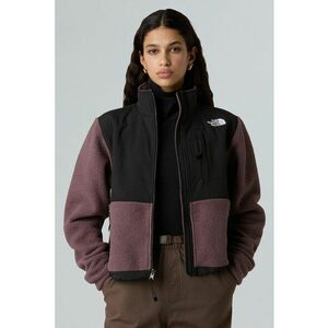 Jacheta cu fermoar Retro Denali - Negru/Violet pruna imagine