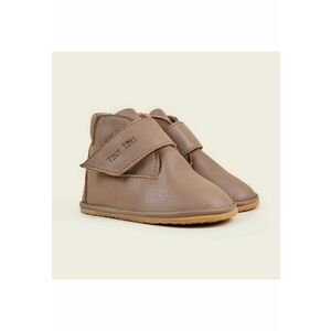 Ghete Barefoot din piele naturala - Broof - Maro - Maro imagine