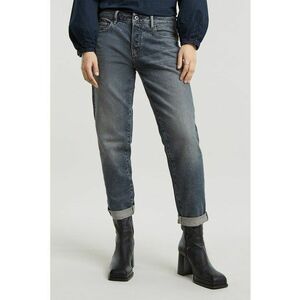 Blugi crop conici - Albastru prafuit imagine