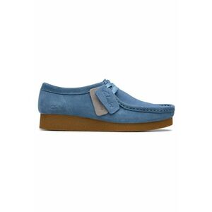 Mocasini dama 26181476 - Piele naturala - Albastru imagine