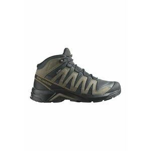 Pantofi mid-cut cu tehnologie Gore-Tex pentru drumetii X-Adventure Recon - Kaki/Gri antracit imagine