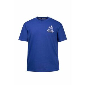 Tricou cu imprimeu text pe spate - pentru golf - Albastru royal/Alb optic imagine