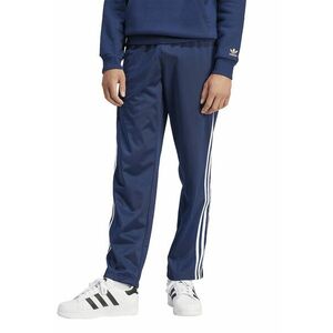 Pantaloni de trening cu slit cu fermoar la terminatii Firebird - Alb/Albastru inchis imagine