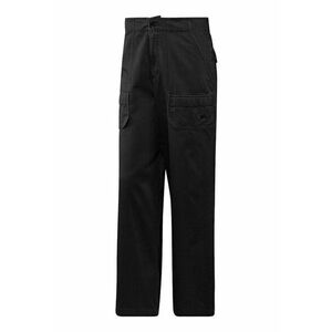Pantaloni cargo cu talie inalta - Negru imagine