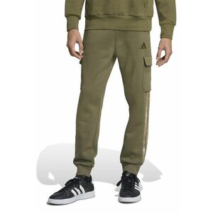 Pantaloni de trening cargo cu talie ajustabila - Kaki imagine