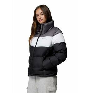 Geaca cu model colorblock Puffect™ II - Negru/Gri/Alb optic imagine