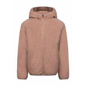 Hanorac din fleece cu fermoar Minally - Piersica imagine