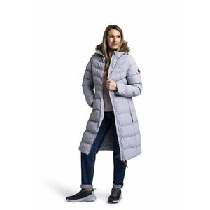 Geaca cu vatelina si gluga Audrey - Violet deschis imagine