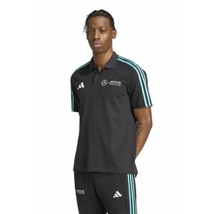 Tricou polo Mercedes - AMG Petronas Formula One Team - Alb/Negru/Turcoaz imagine