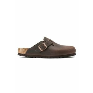 Saboti unisex din piele nabuc - Boston 860133 imagine
