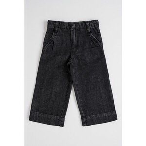 Blugi ampli uni - Negru stins imagine