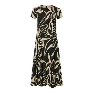 Rochie evazata cu imprimeu abstract imagine