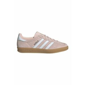 Tenisi din piele intoarsa Gazelle Indoor - Alb murdar/Roz pal imagine
