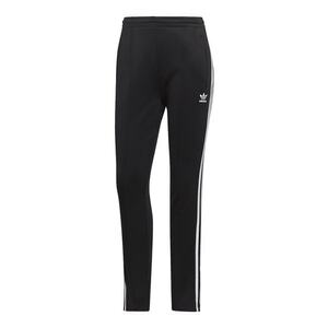 Pantaloni de trening slim fit Adicolor - Alb/Negru imagine